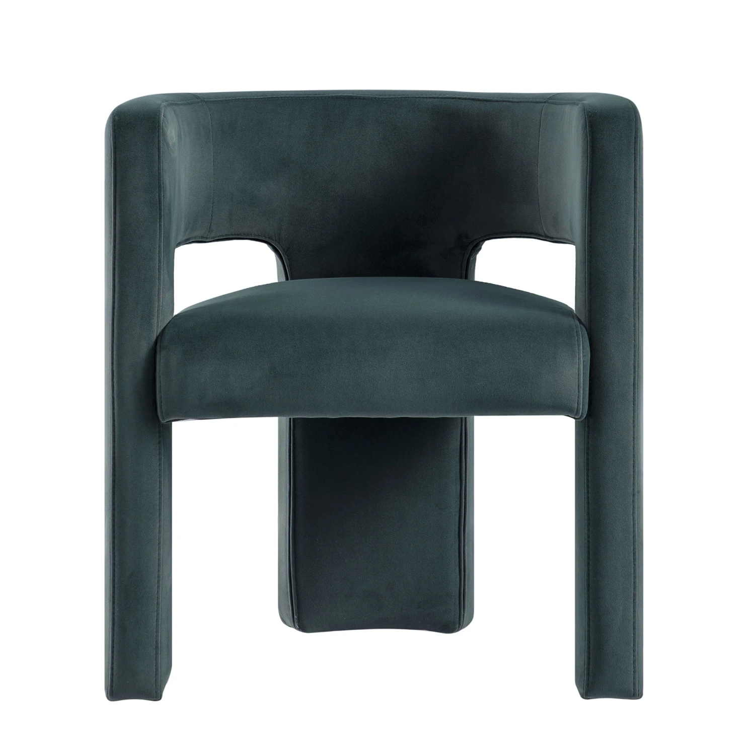 Greenwich Aegean Blue Velvet Dining Chair