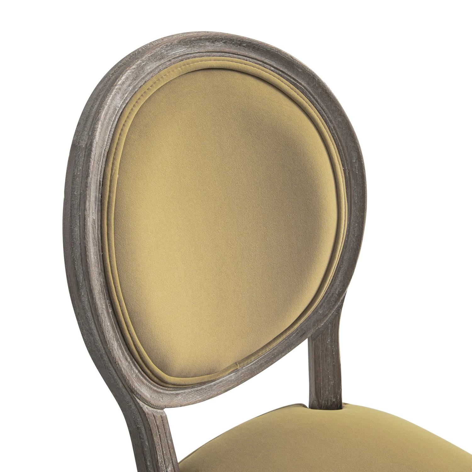 Lainston Set Of 2 Classic Weathered Oak Dining Chairs, Fudge Velvet - Image 15