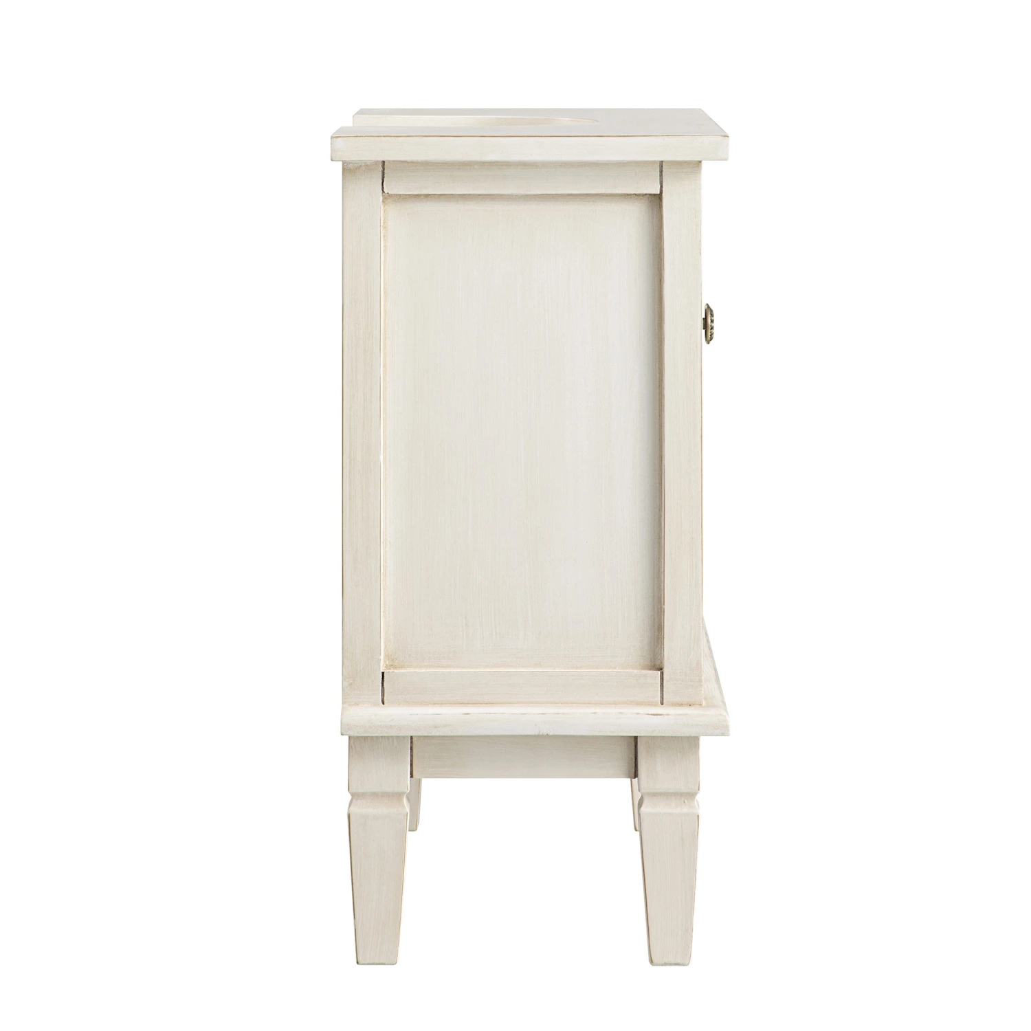 Chantilly Whitewashed Carved Bathroom Undersink Unit - Image 12