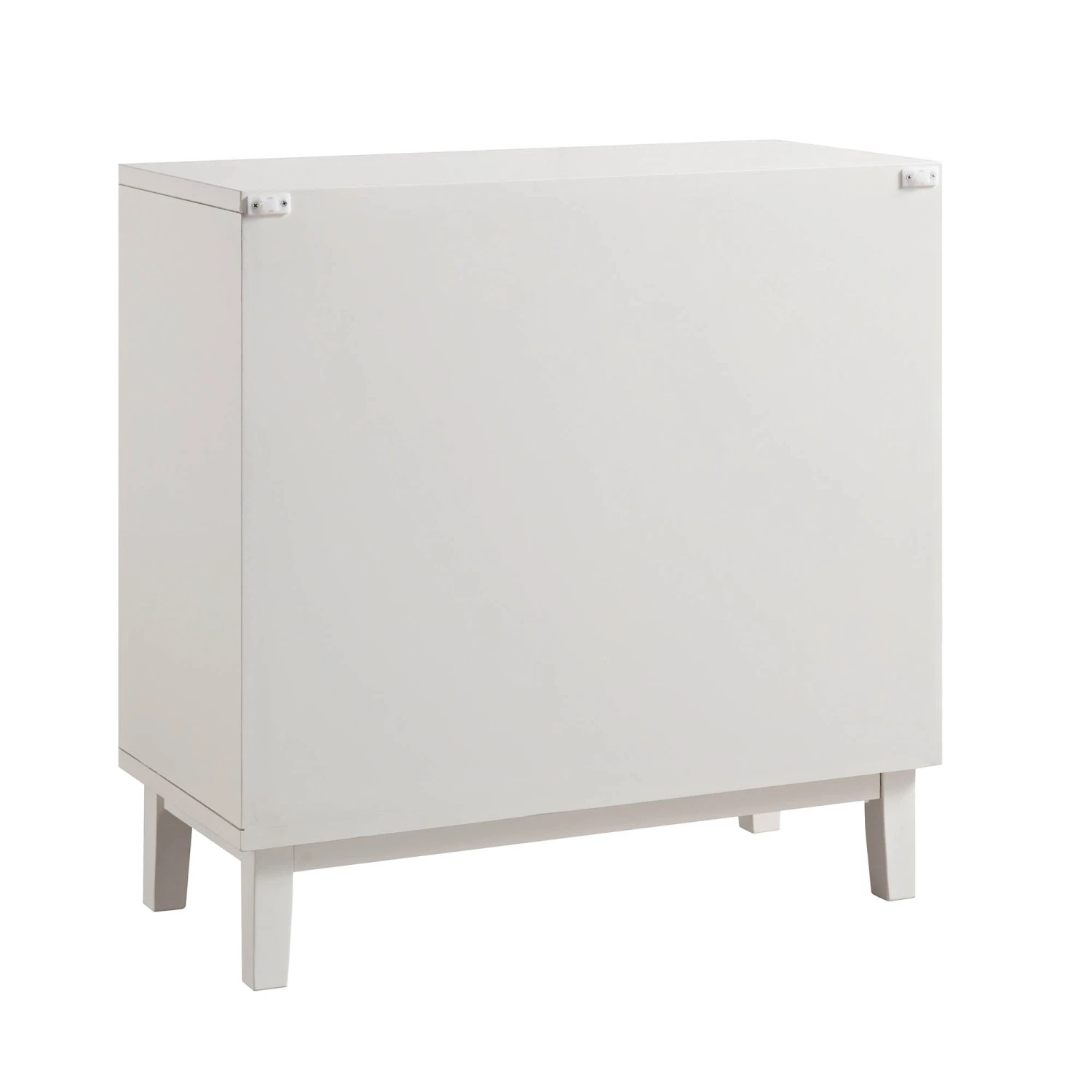 Bianca Chip Carved 1 Door 3 Drawer Small Sideboard, Sand Beige & Ivory - Image 10